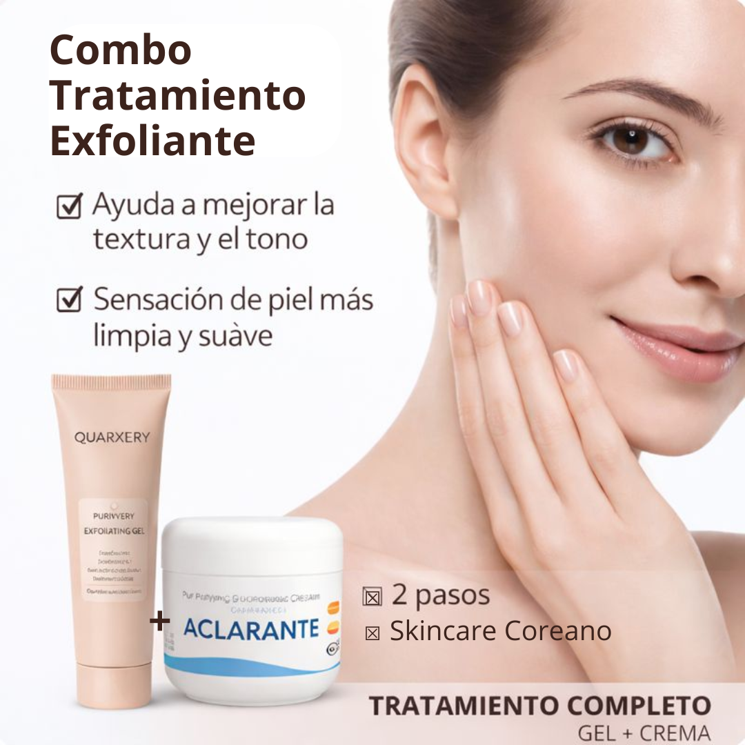 Tratamiento Exfoliación + Crema Aclarante